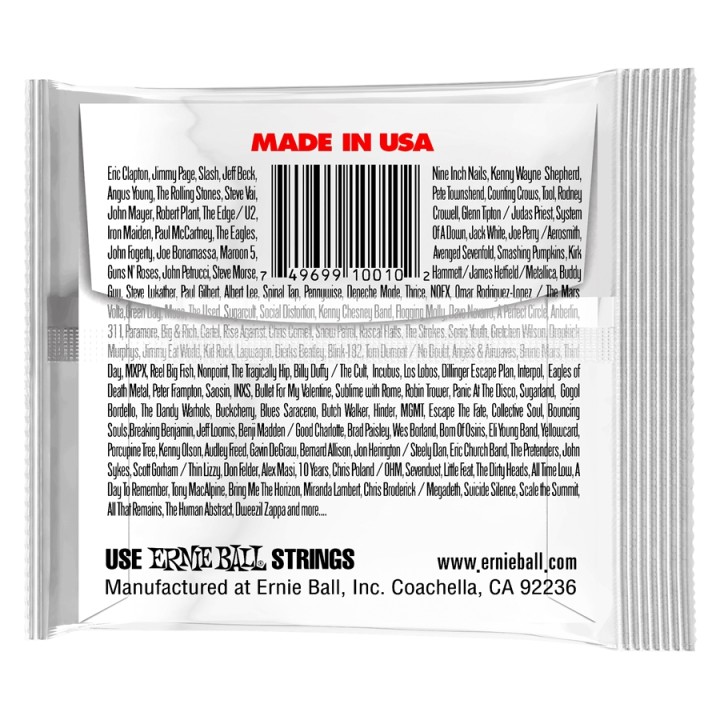 Acquista ERNIE BALL 1010 PLAIN STEEL .010 online | Merula Strumenti Musicali