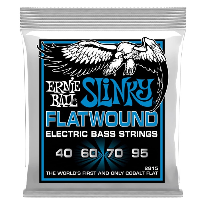 Acquista ERNIE BALL 2815 EXTRA SLINKY FLATWOUND 40-95 online | Merula Strumenti Musicali