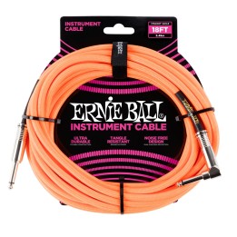 Acquista ERNIE BALL P06084 EB 18'  BR. STRGHT/ANGLE NEON INST CABLE online | Merula Strumenti Musicali