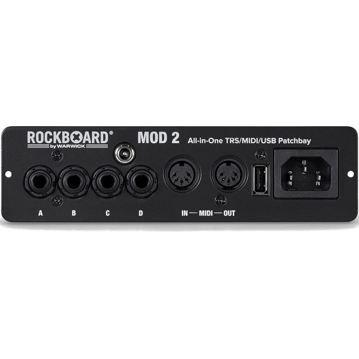 Acquista ROCKBOARD MOD 2 V2 PATCHBAY TRS, MIDI E USB online | Merula Strumenti Musicali