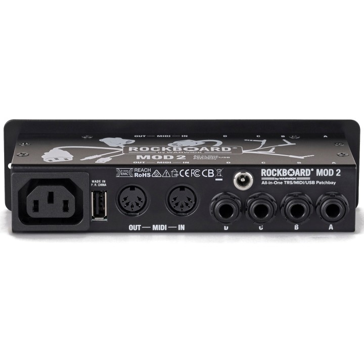 Acquista ROCKBOARD MOD 2 V2 PATCHBAY TRS, MIDI E USB online | Merula Strumenti Musicali