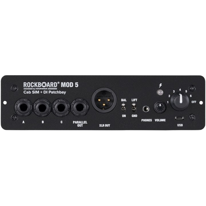 Acquista ROCKBOARD MOD 5 PATCHBAY+CABINET SIMULATOR+DI online | Merula Strumenti Musicali