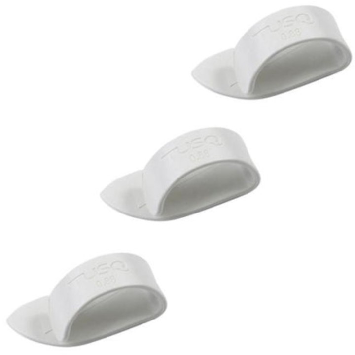 Acquista TUSQ PLETTRI THUMB 0,88 BRIGHT WHITE 3 PCS online | Merula Strumenti Musicali