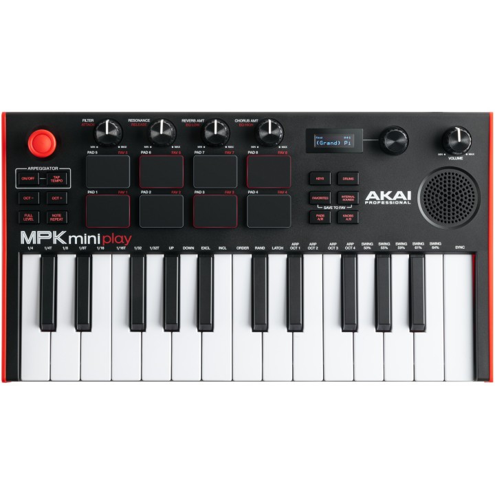 MPK MINI PLAY Mini Masterkeyboard MIDI USB con suoni interni