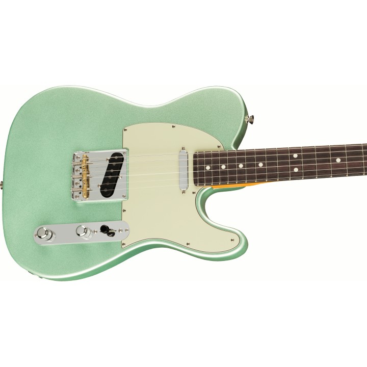 Acquista FENDER American Professional II Telecaster, Rosewood Fingerboard, Mystic Surf Green online | Merula Strumenti Musicali
