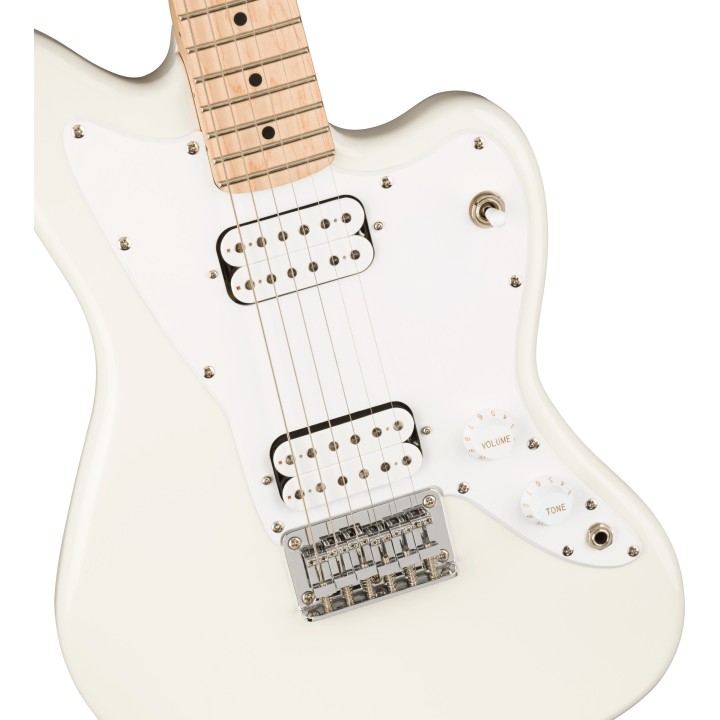 Acquista SQUIER Mini Jazzmaster Hh, Maple Fingerboard, Olympic White online | Merula Strumenti Musicali