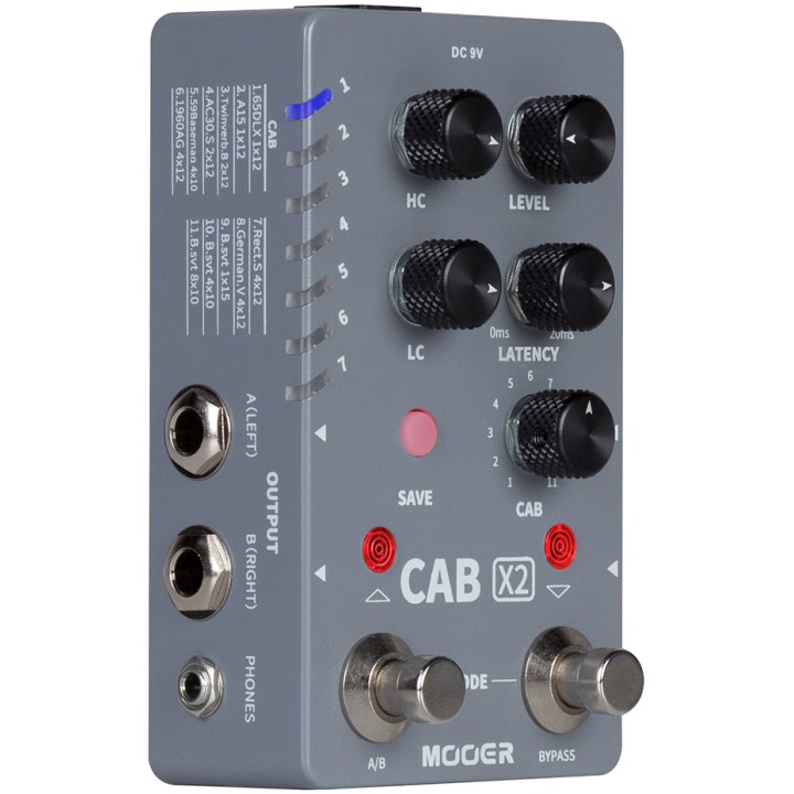 Acquista MOOER CAB X2 online | Merula Strumenti Musicali