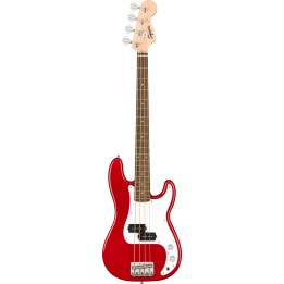 Acquista SQUIER Mini Precision Bass, Laurel Fingerboard, Dakota Red online | Merula Strumenti Musicali