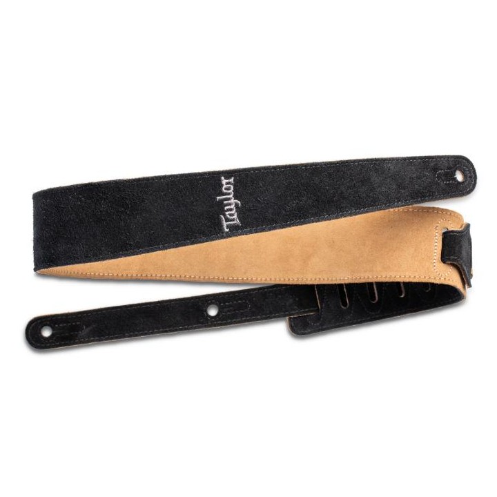 Acquista TAYLOR 4401-25 STRAP EMBROIDERED SUEDE,BLACK online | Merula Strumenti Musicali