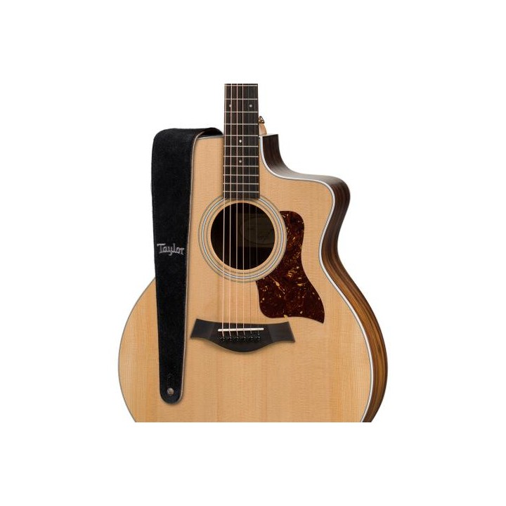Acquista TAYLOR 4401-25 STRAP EMBROIDERED SUEDE,BLACK online | Merula Strumenti Musicali