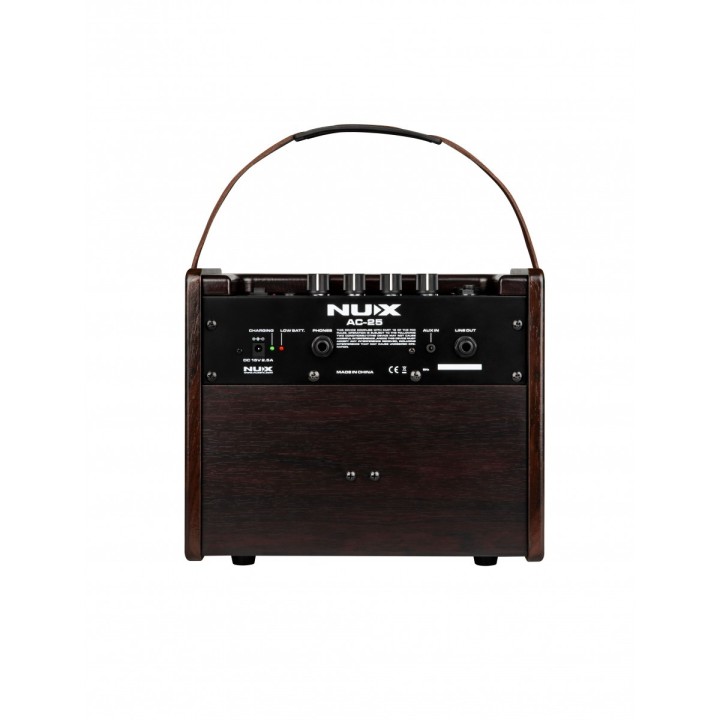 Acquista NUX Ac-25 Amplificatore Per Acustica A Batteria online | Merula Strumenti Musicali