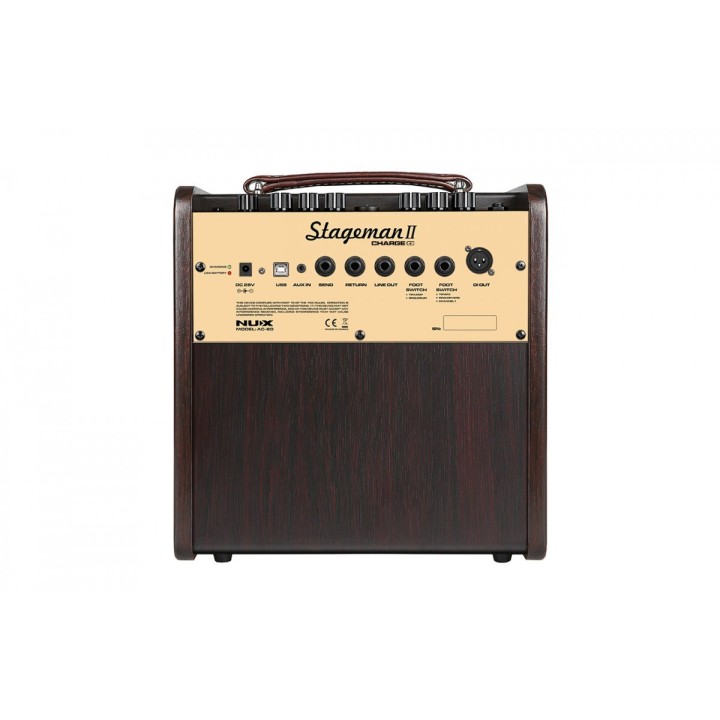 Acquista NUX Stageman II Charge Ac-80 A Batteria online | Merula Strumenti Musicali