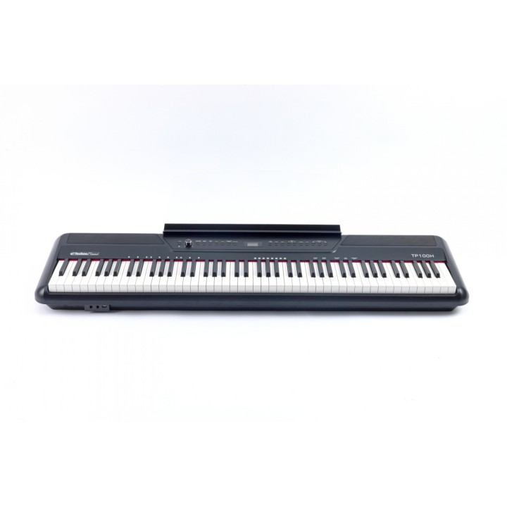 technopiano tp-100h bk pianoforte digitale portatile 88