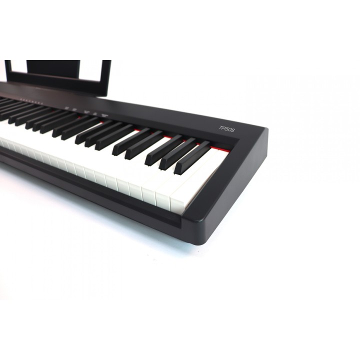 technopiano tp-50s bk pianoforte digitale portatile 88