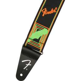 Acquista FENDER NEON MONOGRAM STRAP GRN/ORNG 0990681301 online | Merula Strumenti Musicali
