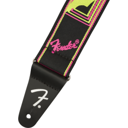 FENDER | 0990681304 NEON MONOGRAM STRAP YLW/PINK