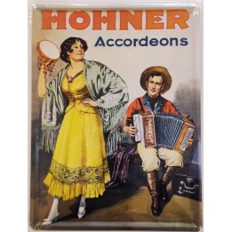 HOHNER RIPRODUZIONE STORICA ACCORDEONS IN METALLO