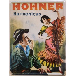 HOHNER RIPRODUZIONE STORICA HARMONICAS IN METALLO