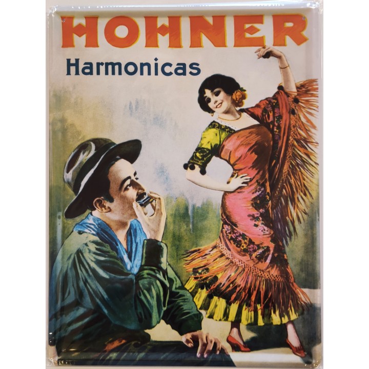 HOHNER RIPRODUZIONE STORICA HARMONICAS IN METALLO