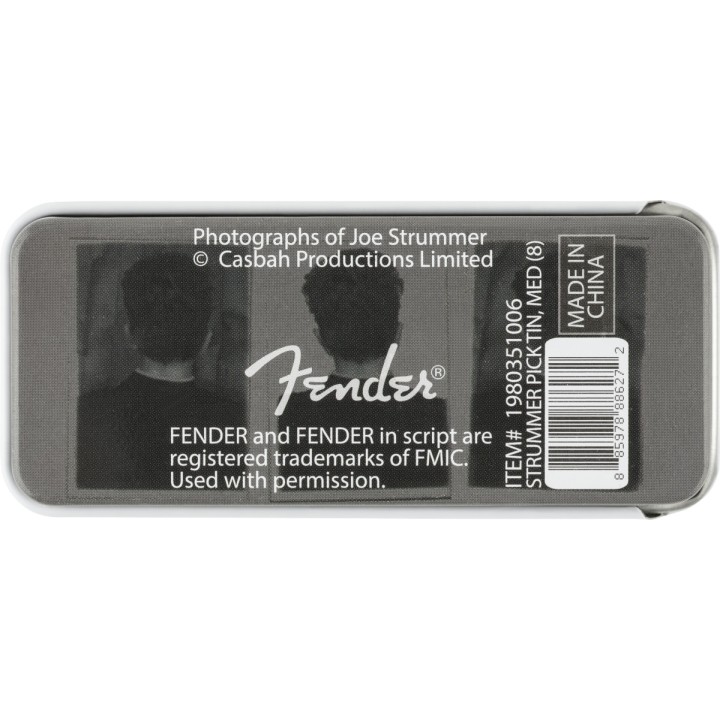 Acquista FENDER STRUMMER PICK TIN, MED (8) - 1980351006 online | Merula Strumenti Musicali
