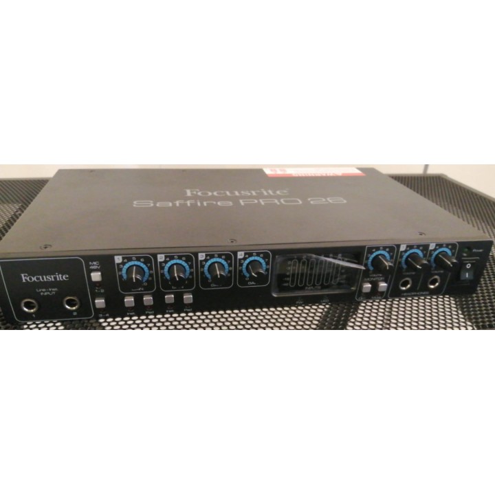 Acquista FOCUSRITE SAFFIRE PRO 26 online | Merula Strumenti Musicali
