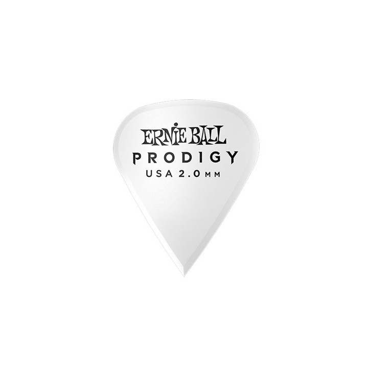 Acquista ERNIE BALL 9341 PLETTRI PRODIGY SHARP WHITE 2,0MM online | Merula Strumenti Musicali