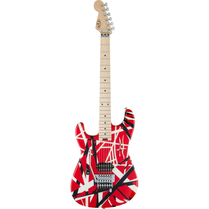 Acquista EVH Striped Series Lh R/B/W - Red, Black And White Stripes online | Merula Strumenti Musicali