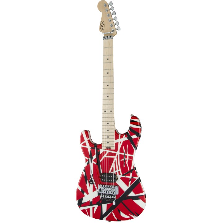 Acquista EVH Striped Series Lh R/B/W - Red, Black And White Stripes online | Merula Strumenti Musicali
