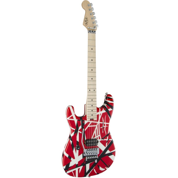 Acquista EVH Striped Series Lh R/B/W - Red, Black And White Stripes online | Merula Strumenti Musicali