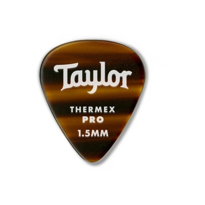 Acquista Taylor 80759 Premium Darktone 351 Thermex Pro Picks, Tortoise Shell, 1.50mm, 6-Pack online | Merula Strumenti Musicali