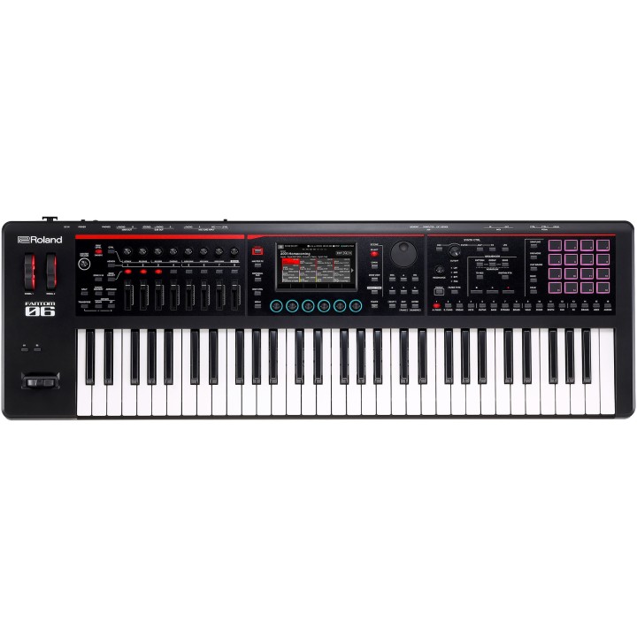 roland fantom-06 workstation sintetizzatore a 61