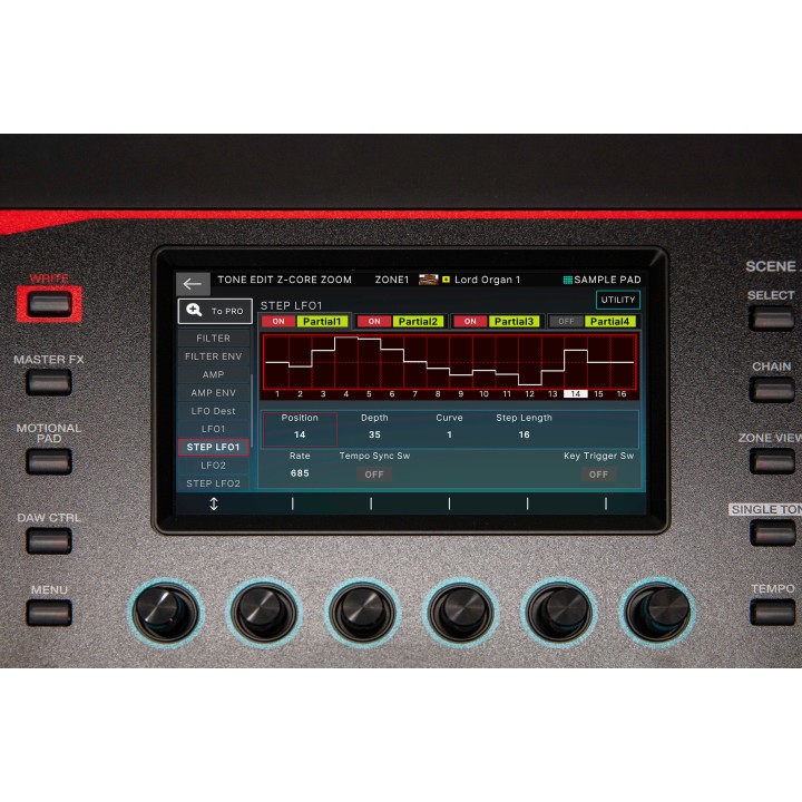 roland fantom-06 workstation sintetizzatore a 61