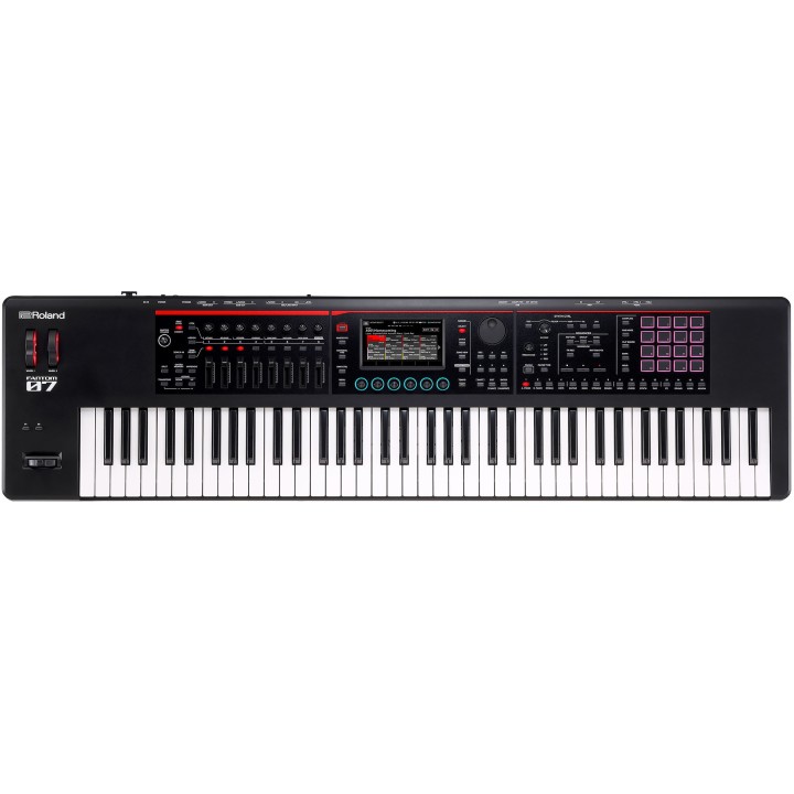 roland fantom-07 workstation sintetizzatore a 76