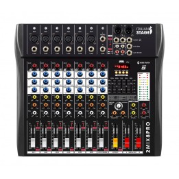 Italian Stage - 2MIX8PRO: Mixer 8 Canali