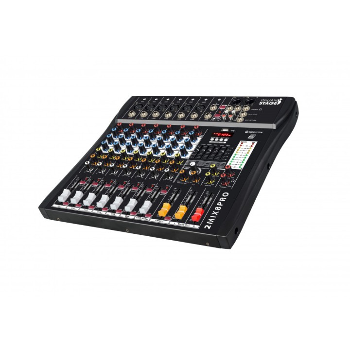 Italian Stage - 2MIX8PRO: Mixer 8 Canali