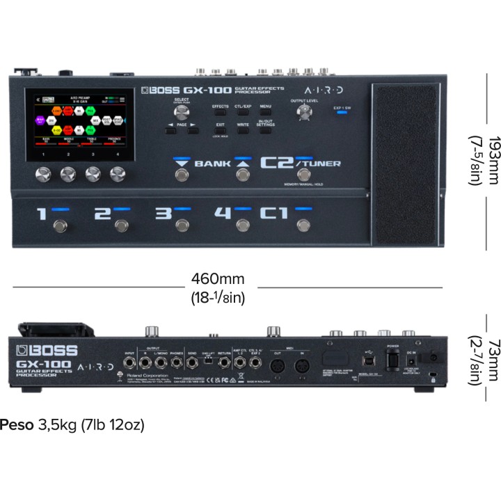 Acquista BOSS Gx-100 online | Merula Strumenti Musicali