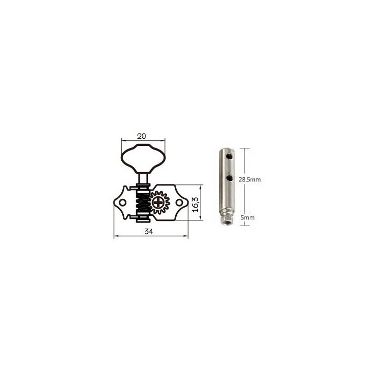 Acquista PARTS PLANET MHPAE110CR online | Merula Strumenti Musicali