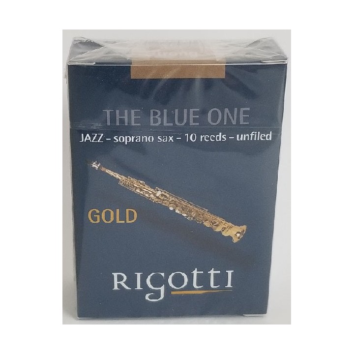 Acquista RIGOTTI ANCE SAX SOPRANO SIB GOLD JAZZ 2 MEDIUM online | Merula Strumenti Musicali
