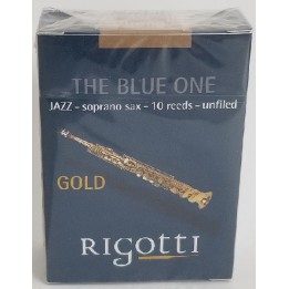 Acquista RIGOTTI ANCE SAX SOPRANO SIB GOLD JAZZ 2,5 MEDIUM online | Merula Strumenti Musicali