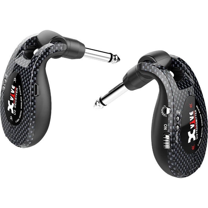 Acquista XVIVE U2 Guitar Sistema Wireless Digitale - Carbon Look online | Merula Strumenti Musicali