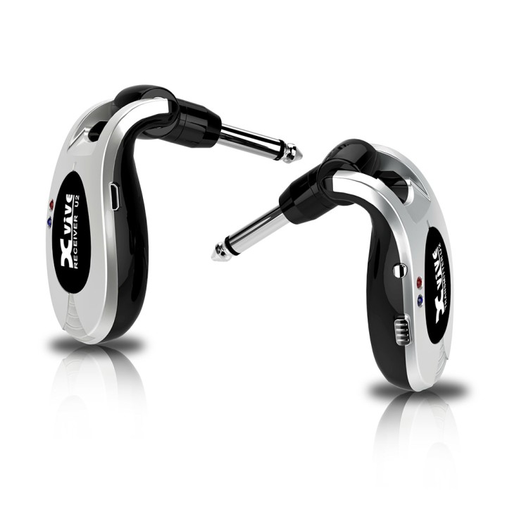 Acquista XVIVE U2 Guitar Sistema Wireless Digitale - Argento Metallizzato online | Merula Strumenti Musicali