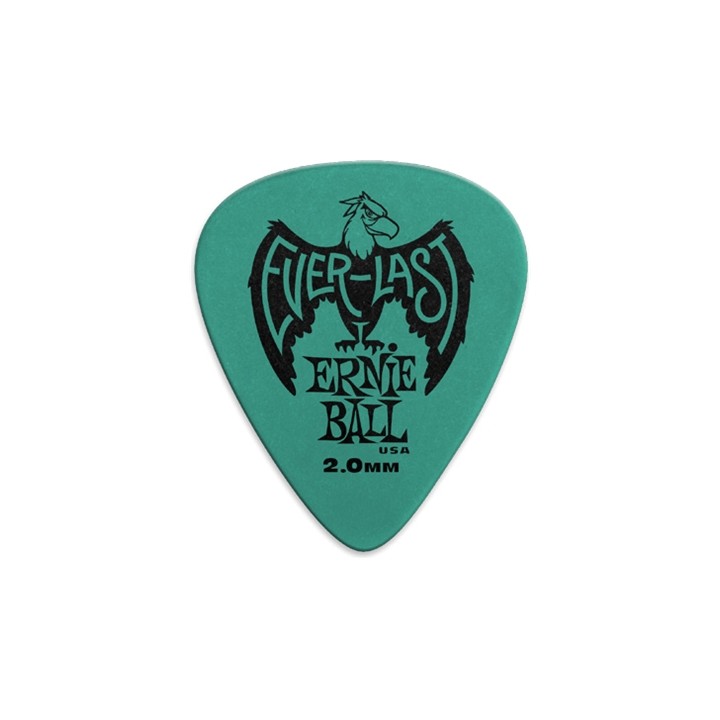 Acquista ERNIE BALL 9196 PLETTRI EVERLAST TEAL 2.0MM online | Merula Strumenti Musicali