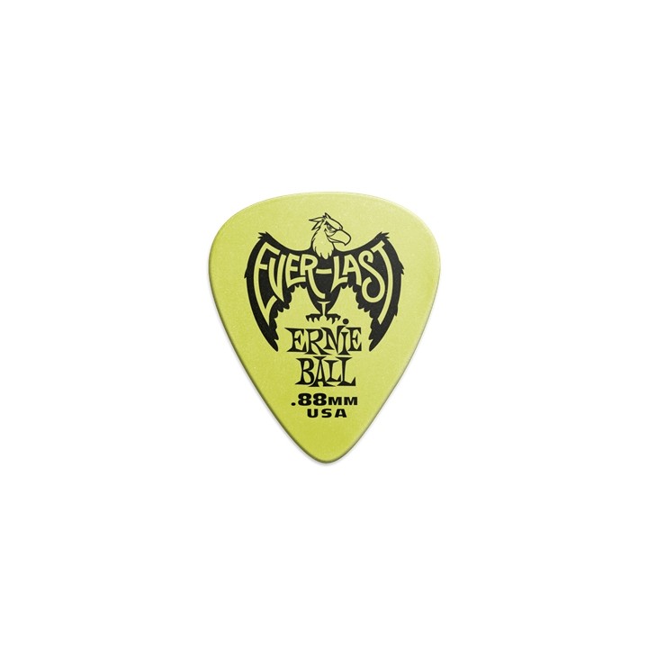 Acquista ERNIE BALL 9191 PLETTRI EVERLAST GREEN .88MM online | Merula Strumenti Musicali