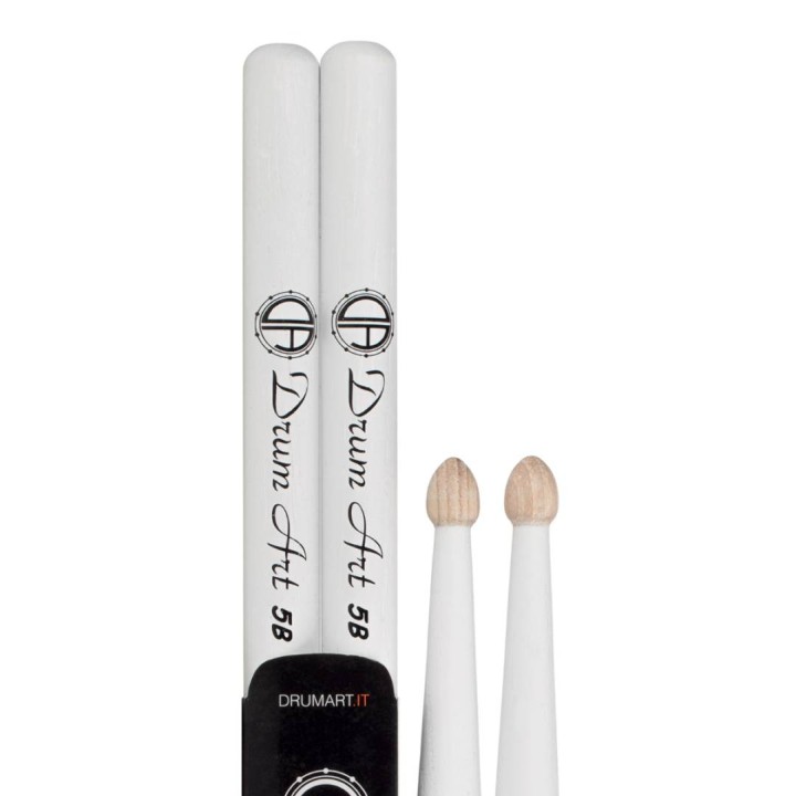 DRUM ART 5B WHITE - B-5BW HICKORY WHITE