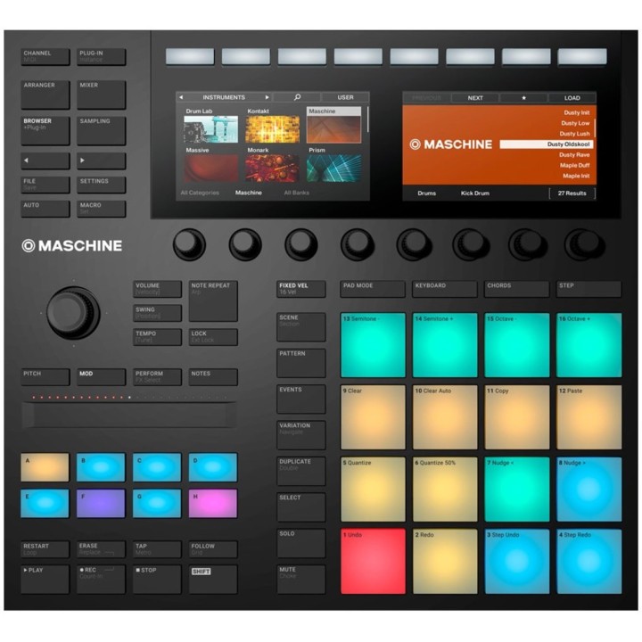 Acquista NATIVE INSTRUMENTS MASCHINE MKIII online | Merula Strumenti Musicali