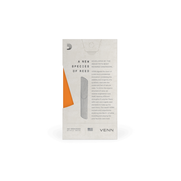 Acquista D'ADDARIO VTS01305G2 VENN TEN SAX REED 3.0+ online | Merula Strumenti Musicali