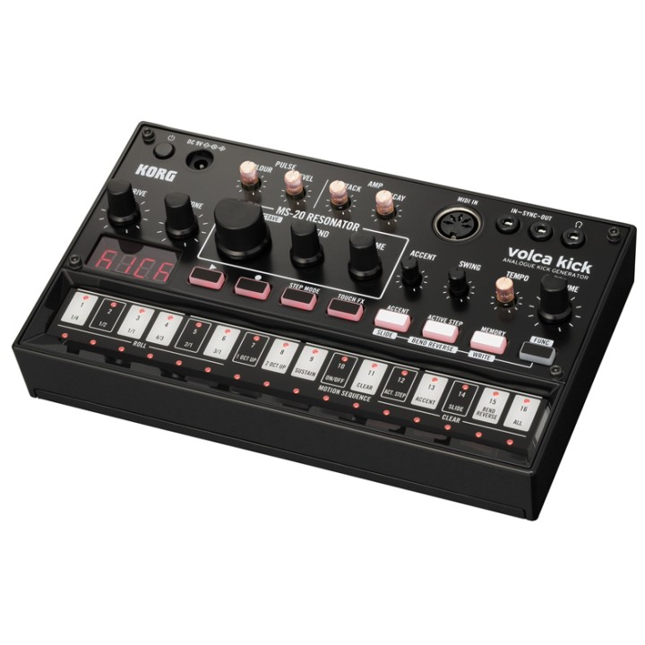 korg volca kick drum machines