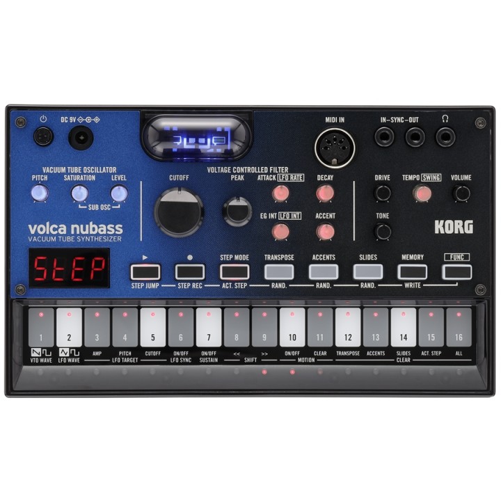 korg volca nubass drum machines