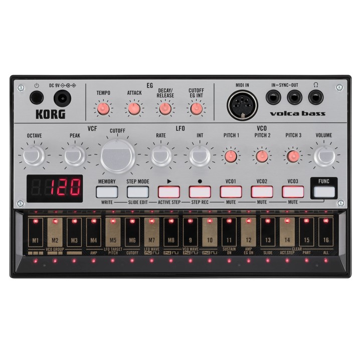 korg volca-bass sintetizzatore analogico