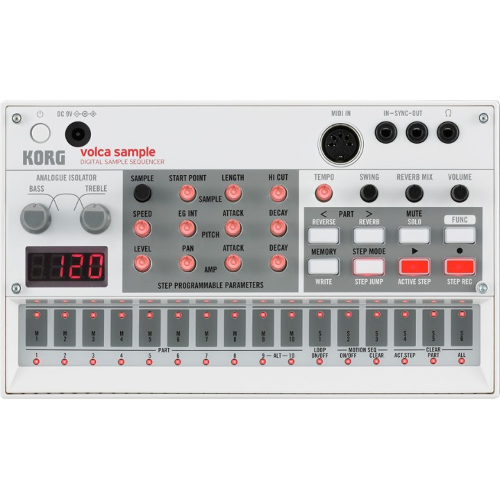 korg volca-sample sequencer